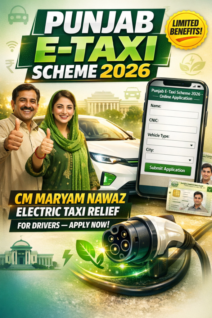 Punjab E-Taxi Scheme 2026