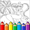 Anime Princess Coloring Pages